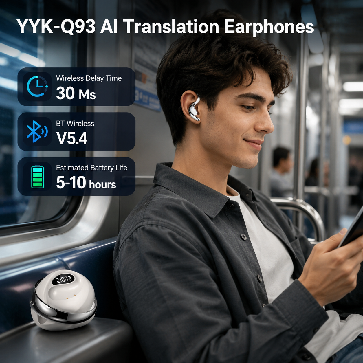 YYK-Q93 AI Translator Earbuds image 10